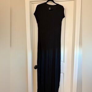 Aerie Classic Black Maxi Dress